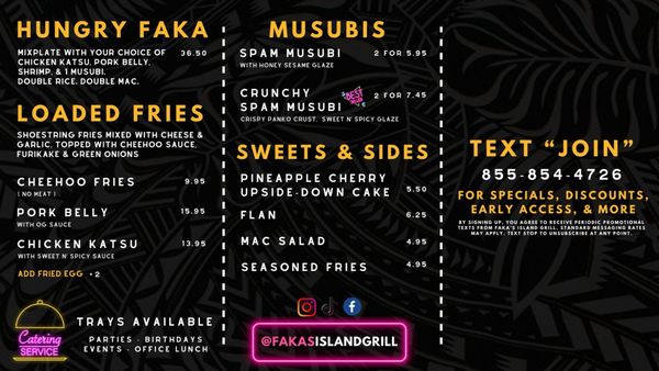 Menu photo 5 FAKA'S Island Grill Santa Ana, CA Menu photo 5 FAKA'S Island Grill Santa Ana, CA
