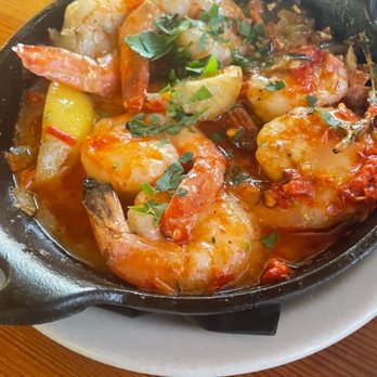 Forge Pizza - Spicy shrimp dish - Pizza Near Me - Oakland, California