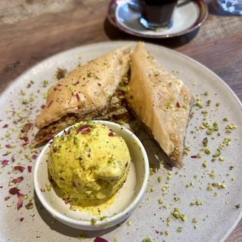 Delbar Middle Eastern - Pistachio baklava - Persian/Iranian Near Me - Atlanta, Georgia Delbar Middle Eastern - Pistachio baklava - Persian/Iranian Near Me - Atlanta, Georgia