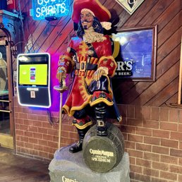 a statue of a pirate