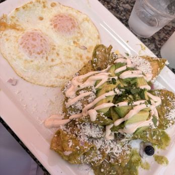 Jeannine's Bakery & Restaurant - Chilaquiles verde - Coffee & Tea Near Me - Santa Barbara, California