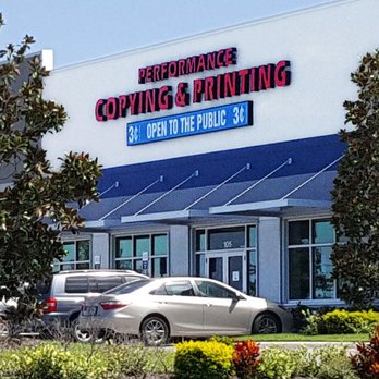 Performance Copying & Printing - Performance Copying & Printing Storefront - Printing Services Near Me - Sarasota, Florida