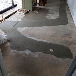 Drain replacement that was collapsed. Drain replacement that was collapsed.
