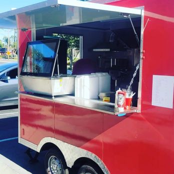 king's shawarma - a red food truck - Mediterranean Near Me - Ontario, California