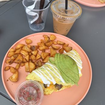 Burnt Crumbs - Carne Asada Omelette, Vietnamese Coffee - New American Near Me - Irvine, California