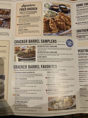 Menu photo 7 Cracker Barrel Old Country Store Flagstaff, AZ Menu photo 7 Cracker Barrel Old Country Store Flagstaff, AZ