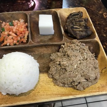 Kehau's Kitchen - Kahlua Pork Combo - Hawaiian Near Me - Aiea, Hawaii Kehau's Kitchen - Kahlua Pork Combo - Hawaiian Near Me - Aiea, Hawaii