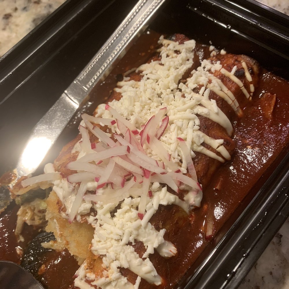 El Vez - Red Chile and Chicken Enchiladas - Mexican Near Me - Philadelphia, Pennsylvania