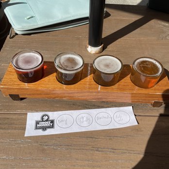 Ghost Monkey Brewery - Beer Flight - Breweries Near Me - North Charleston, South Carolina