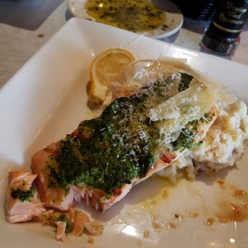 Italia - Salmon with sauce delicious. - Italian Near Me - Punta Gorda, Florida Italia - Salmon with sauce delicious. - Italian Near Me - Punta Gorda, Florida