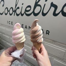 Soft serve swirl Soft serve swirl