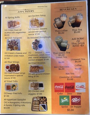 Menu photo 5 Absolute Thai Cafe Panama City Beach, FL Menu photo 5 Absolute Thai Cafe Panama City Beach, FL