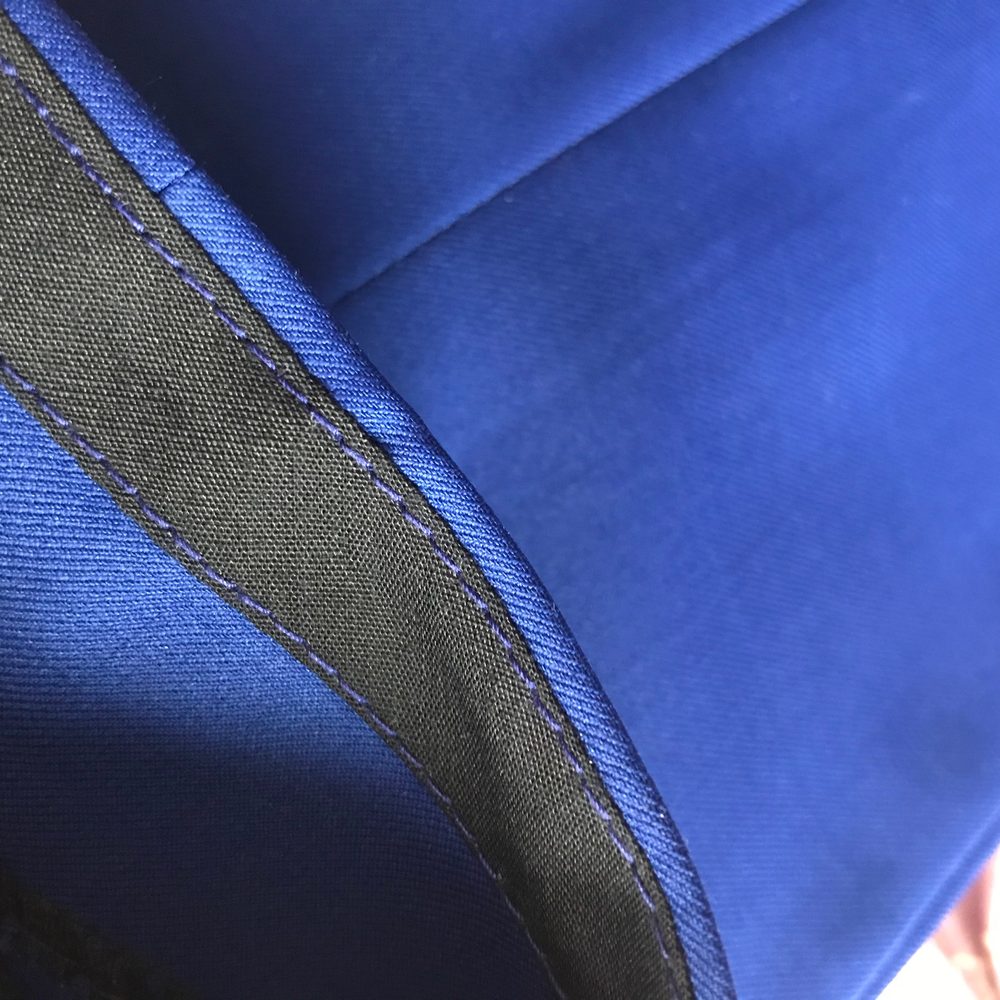 Bespoke Ensemble - Hem of pants are reinforced with extra more durable fabric. - Bespoke Clothing Near Me - New York, New York