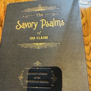 Ida Claire - Menu - Southern Near Me - Addison, Texas
