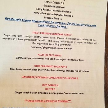 Roosterspin - Lunch menu before 5 p.m. - Korean Near Me - Westfield, New Jersey Roosterspin - Lunch menu before 5 p.m. - Korean Near Me - Westfield, New Jersey