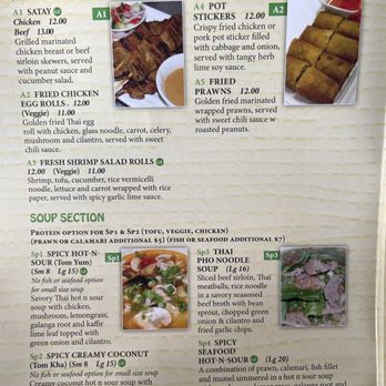 Thai House - Menu November 2025 - Thai Near Me - Sacramento, California