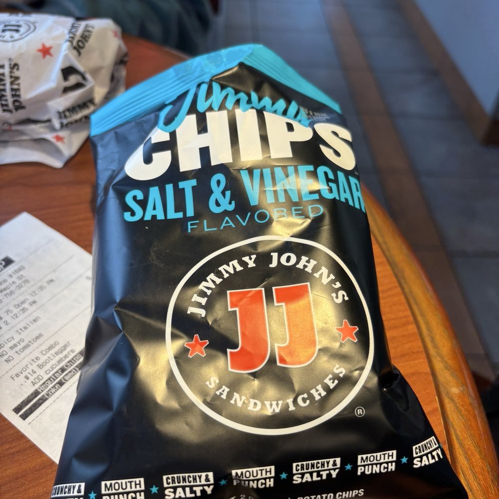 Jimmy John's - Salt & Vinegar Jimmy Chips - Sandwiches Near Me - Farmington, Missouri Jimmy John's - Salt & Vinegar Jimmy Chips - Sandwiches Near Me - Farmington, Missouri
