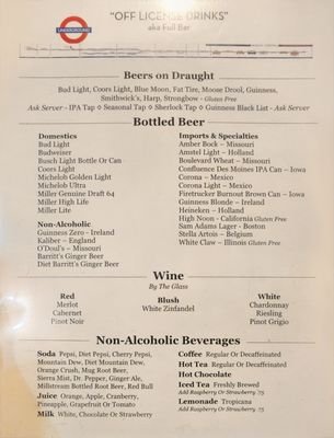 Menu photo 3 Wig & Pen Pizza Pub Ankeny, IA