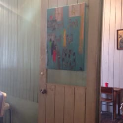 Walton Street Cafe - Art work on walls