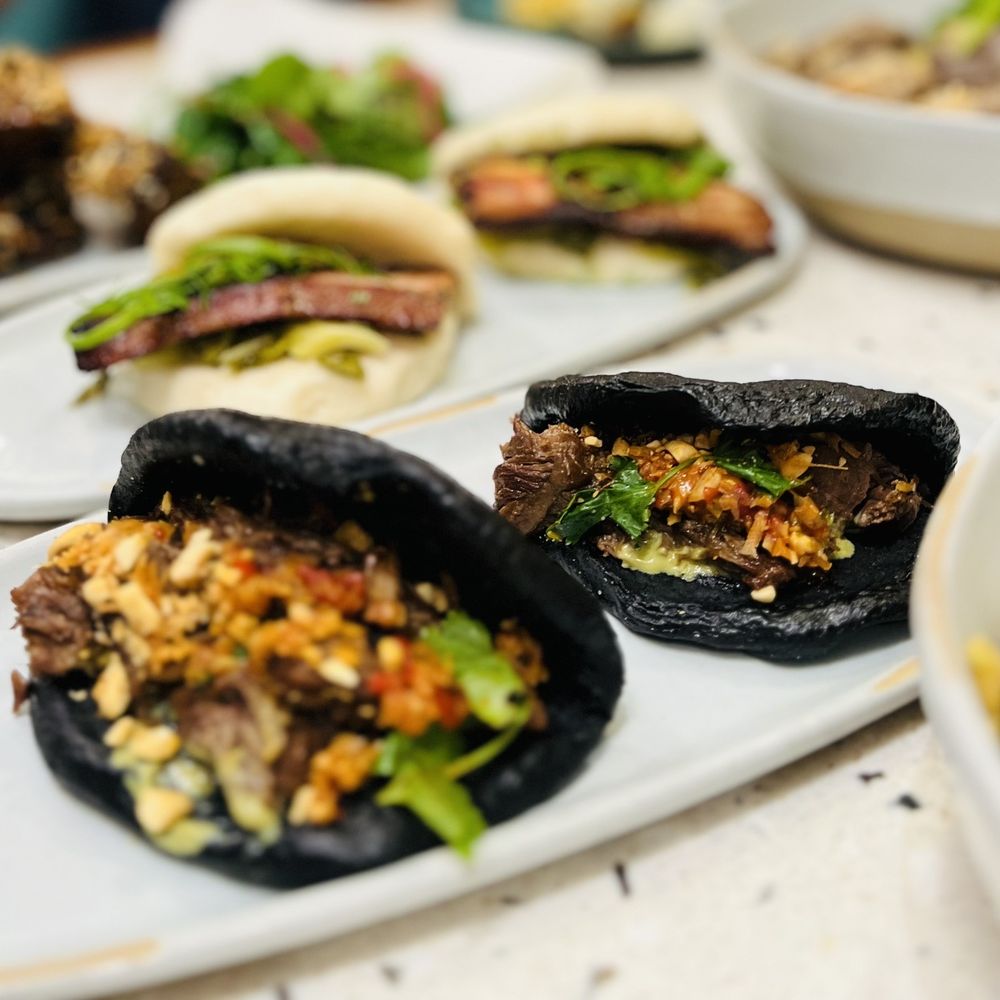Piko Kitchen + Bar - Pork Belly Bao Buns and Braised Beef Bao Buns - Cocktail Bars Near Me - Honolulu, Hawaii