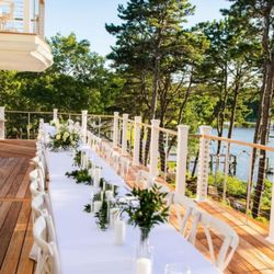 JD Rentals - Lakeside wedding reception