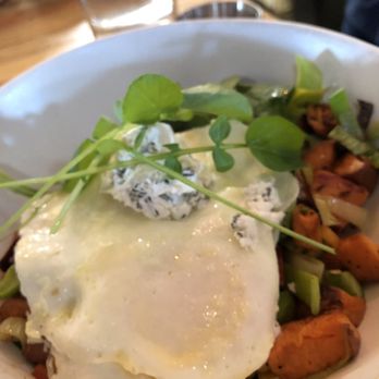 Prep & Pastry - Sweet Potato Hash with a over-easy egg. - Breakfast & Brunch Near Me - Tucson, Arizona Prep & Pastry - Sweet Potato Hash with a over-easy egg. - Breakfast & Brunch Near Me - Tucson, Arizona