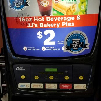 Quik Stop - Self Serve Espresso: 3 blend options to the left, 2 hot choc options to the right (3/25/17) - Gas Stations Near Me - Castro Valley, California Quik Stop - Self Serve Espresso: 3 blend options to the left, 2 hot choc options to the right (3/25/17) - Gas Stations Near Me - Castro Valley, California