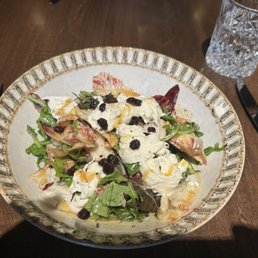 Torn burrata salad Torn burrata salad