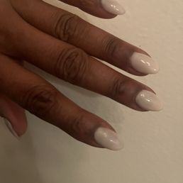 Several hours after full set acrylics.