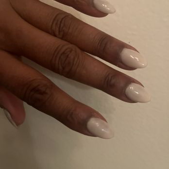 Olympic Nails - Several hours after full set acrylics. - Nail Salons Near Me - Los Angeles , California