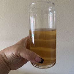 Brown water from the faucet