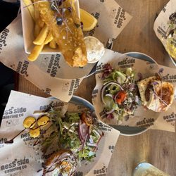 MacGregors - Haddock, scotch egg, and halloumi