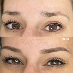 Trish Microblading - Beautiful healed result. To book an appointment or consultation please text/call Trish (954)901-0251
