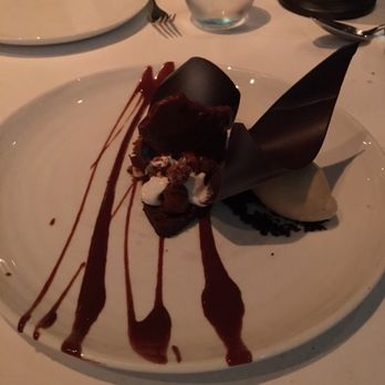 Spago - "Frank Geary cake " - New American Near Me - Beverly Hills, California Spago - "Frank Geary cake " - New American Near Me - Beverly Hills, California