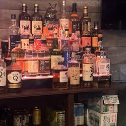 A silid selection of Japanese whiskeys
