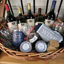 Blend of Seven Winery - Custom gift baskets always available
