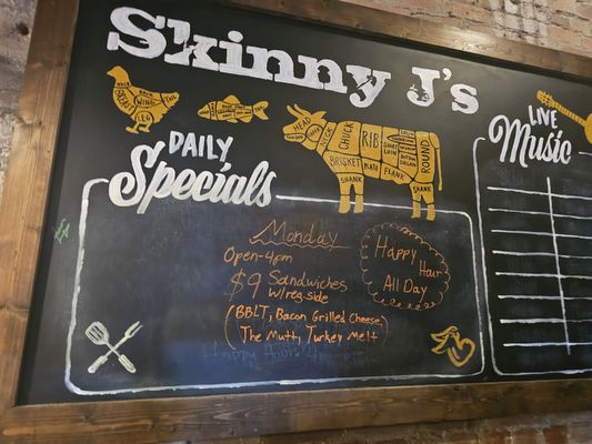 Menu photo 2 Skinny Js Jonesboro, AR Menu photo 2 Skinny Js Jonesboro, AR