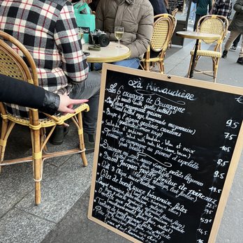 La Rimaudière - Menu of the day. Plat d' jour. - Brasseries Near Me - Paris, 75 La Rimaudière - Menu of the day. Plat d' jour. - Brasseries Near Me - Paris, 75