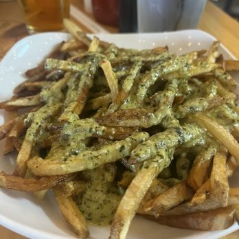 Brewery and the Beast - Pesto Fries - Brewpubs Near Me - Accident, Maryland Brewery and the Beast - Pesto Fries - Brewpubs Near Me - Accident, Maryland