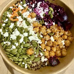 Fresh Greens And Proteins