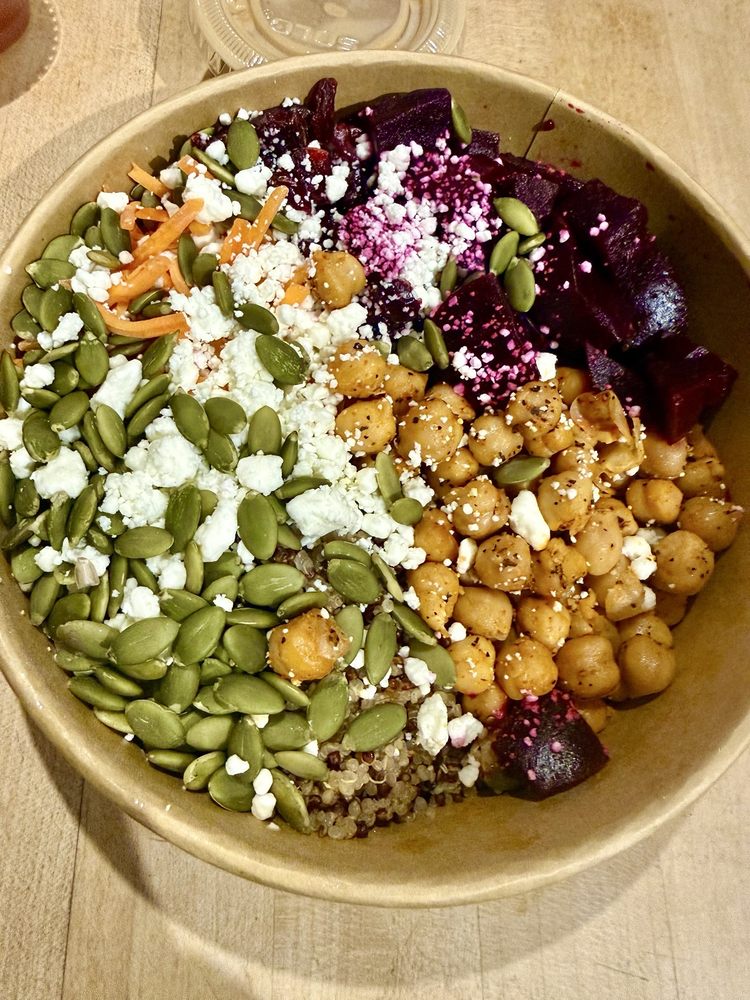 Fresh Greens And Proteins