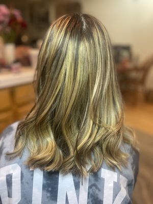 Hair clients - I’m a full service salon with over 15 years of experience. I offer New Client specials! I specialize in blonding techniques, textured hair, fashion color, extensions, facials, manicures, pedicures, acrylic nails, gel nails, waxing, brow wax, make up, and am even available to do weddings! Hair clients - I’m a full service salon with over 15 years of experience. I offer New Client specials! I specialize in blonding techniques, textured hair, fashion color, extensions, facials, manicures, pedicures, acrylic nails, gel nails, waxing, brow wax, make up, and am even available to do weddings!