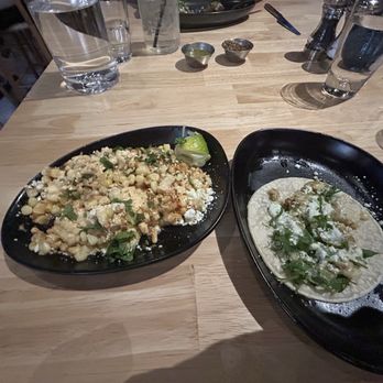 Redbird Scratch Kitchen + Bar - Elote side (so good) and a pablano taco - Chicken Wings Near Me - Tucson, Arizona
