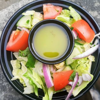 Nile River Restaurant - House salad - Egyptian Near Me - Toronto, Ontario