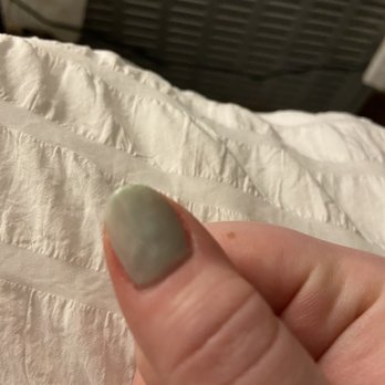 Refresh Nail Spa - Streaks, lumps, see through polish - Nail Salons Near Me - New York, New York