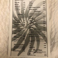 Mi Pueblo - Menu