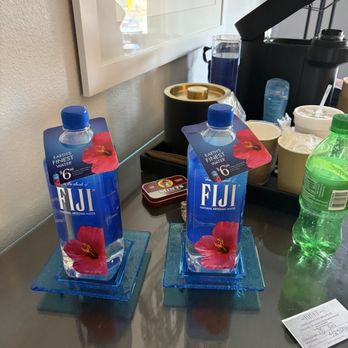 The Bluff - Fiji was for purchase for $6, they do offer small free Bluff bottled water - Hotels Near Me - Savannah, Georgia