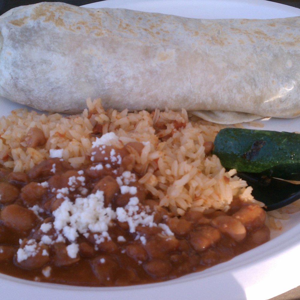 Taco Mesa - $6 burrito meal deal on Wednesdays includes burrito (~7 choices), rice, beans, small drink and piece of grilled zucchini - Mexican Near Me - Ladera Ranch, California Taco Mesa - $6 burrito meal deal on Wednesdays includes burrito (~7 choices), rice, beans, small drink and piece of grilled zucchini - Mexican Near Me - Ladera Ranch, California