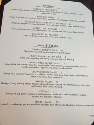Menu photo 6 Beach Walk Cafe Destin, FL
