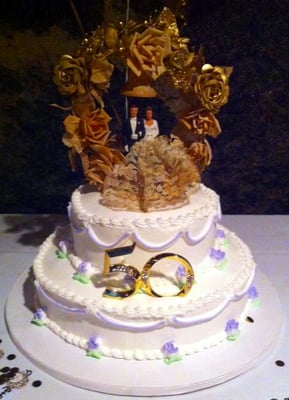 Blue Ribbon Cake by null